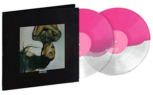 ARIANA GRANDE (ARTIST), VARIOUS ARTISTS - THANK U, NEXT - EXCLUSIVE LIMITED EDITION PINK WITH CLEAR SPLIT COLORED 2X VINYL LP