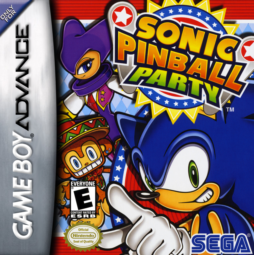 SONIC PINBALL PARTY  - GBA