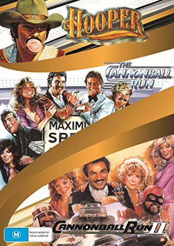 BURT REYNOLDS 3-MOVIE COLLECTION (HOOPER / THE CANNONBALL RUN / CANNONBALL RUN II)