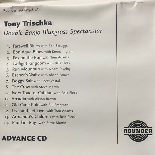 TRISCHKA, TONY  - DOUBLE BANJO BLUEGRASS SPECTACULAR