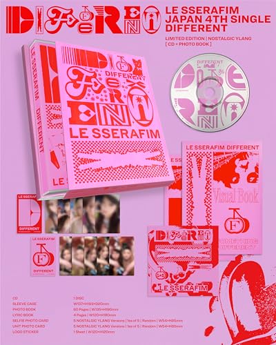 LE SSERAFIM - DIFFERENT (CD)