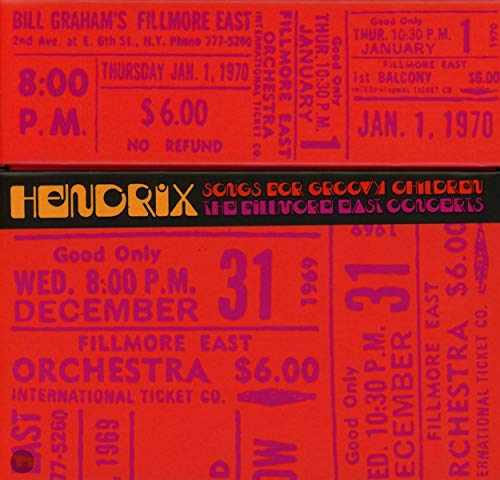 JIMI HENDRIX - SONGS FOR GROOVY CHILDREN: THE FILLMORE EAST CONCERTS