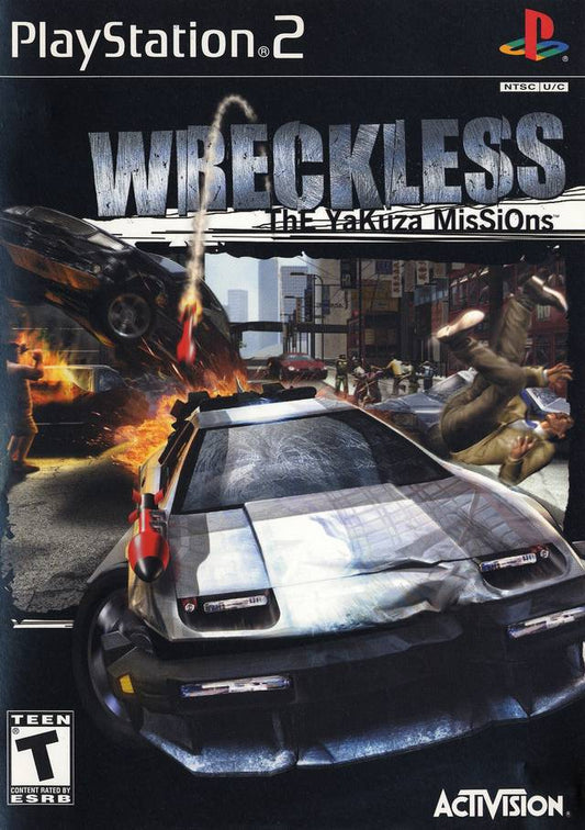 WRECKLESS: THE YAKUZA MISSIONS  - PS2