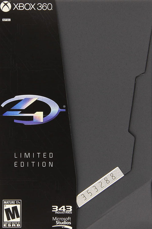 HALO 4 (LIMITED EDITION STEELBOOK CASE)  - XBX360