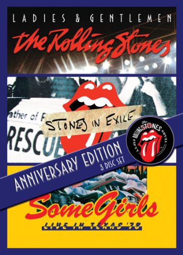 ANNIVERSARY EDITION CONCERT BOX SET (LADIES & GENTLEMEN / STONES IN EXILE / SOME GIRLS)