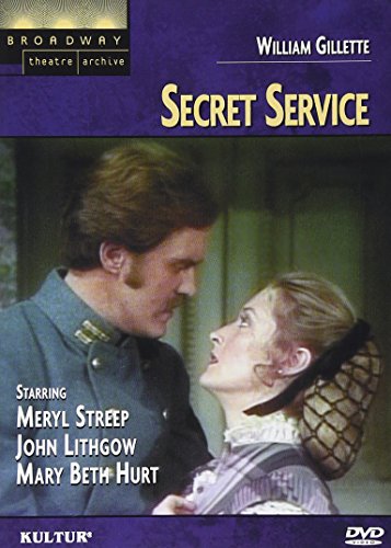SECRET SERVICE (PLAY)  - DVD-1977-MERYL STREEP-BROADWAY THEATRE A