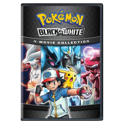 POKEMON: BLACK & WHITE  - BLU-4-MOVIE COLLECTION