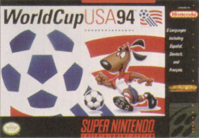 WORLD CUP USA '94  - SNES (W/BOX & MANUAL)