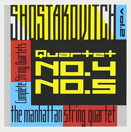 MANHATTAN STRING QUARTET - SHOSTAKOVICH: STRING QUARTETS VOL 2