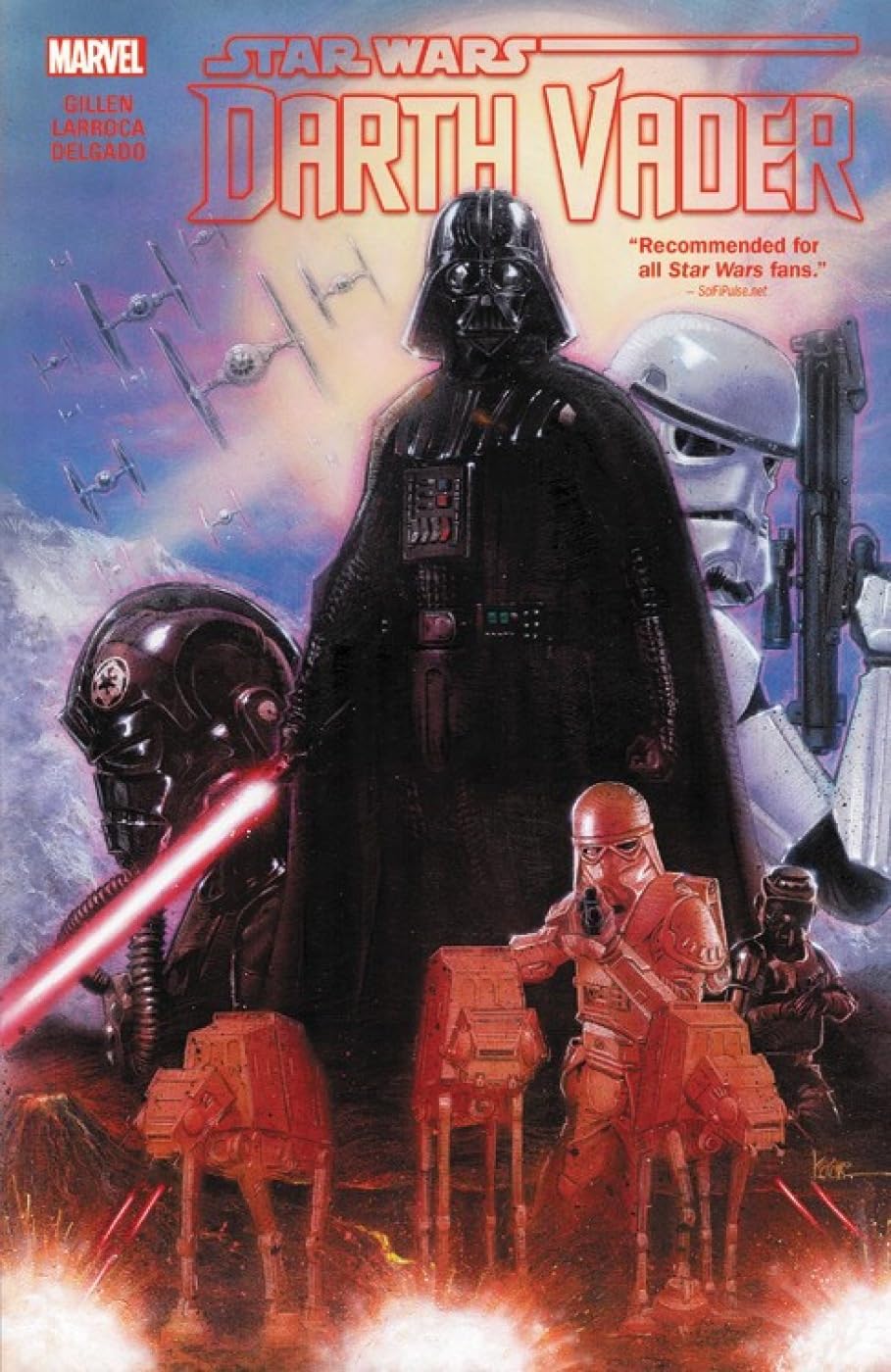 STAR WARS: DARTH VADER (AT-AT COVER) - HARD COVER-OMNIBUS