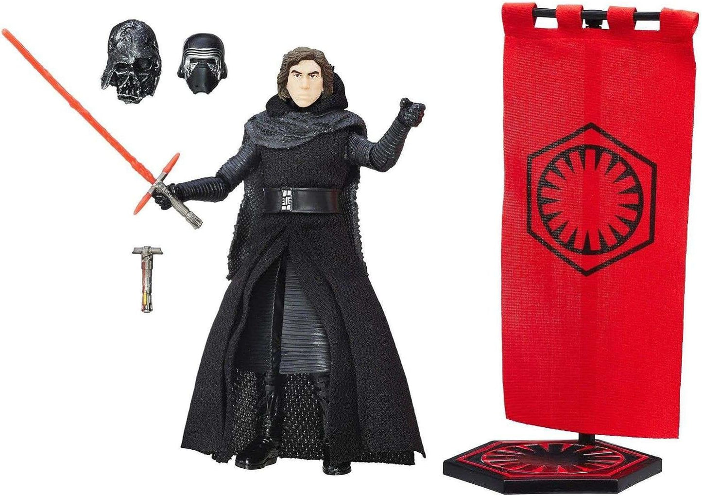 STAR WARS: KYLO REN (UNMASKED) - BLACK SERIES-EXCLUSIVE-SET