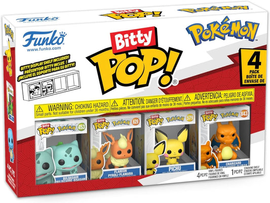 POKEMON: BULBASAUR (4PK) - BITTY POP!
