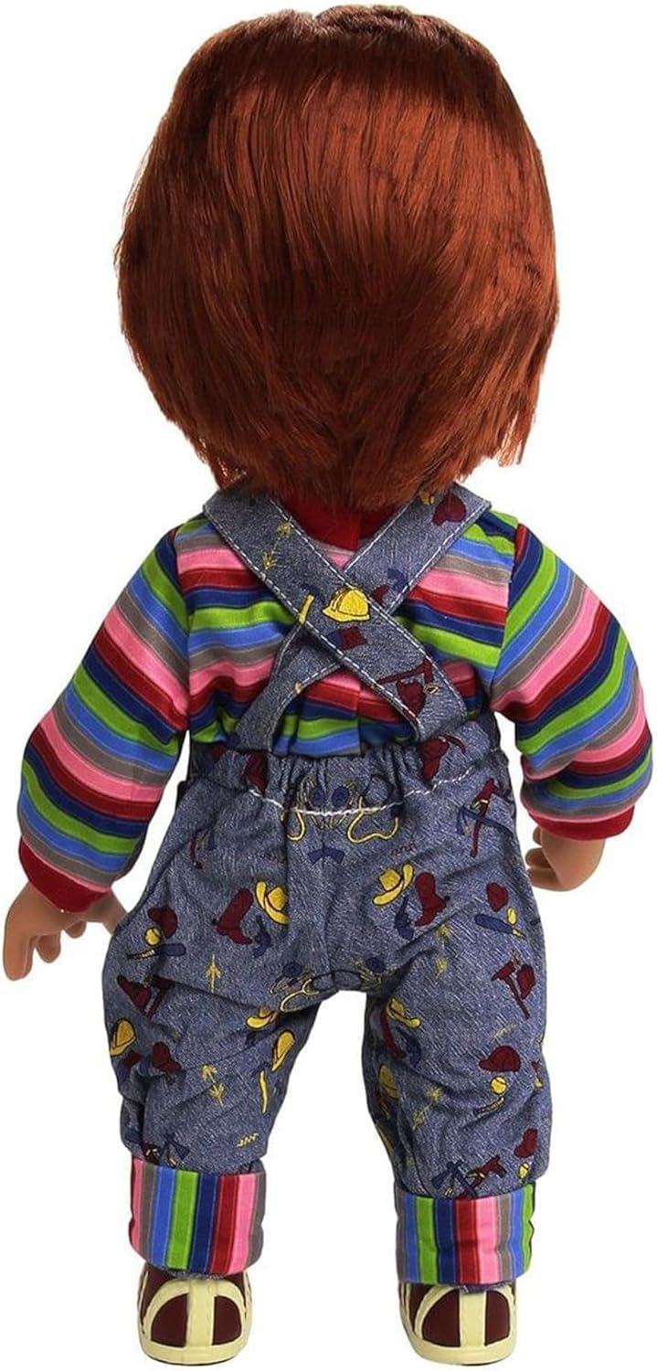 CHILDS PLAY: CHUCKY SNEERING (15") - MEZCO-TALKING DOLL