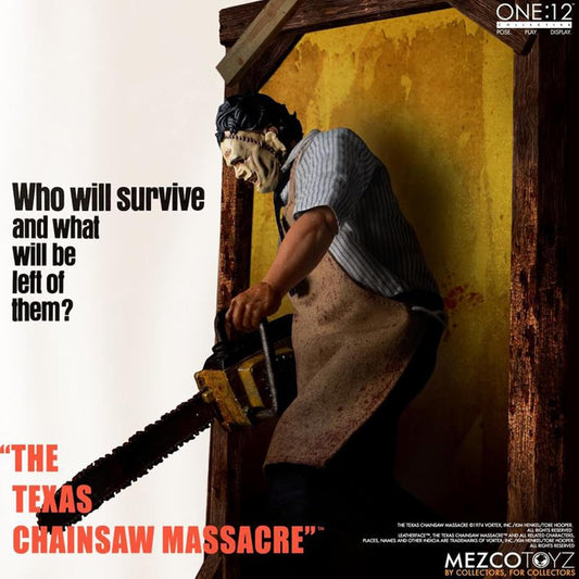 TEXAS CHAINSAW MASSACRE: LEATHERFACE (1974) - ONE:12-MEZCO-DELUXE ED.