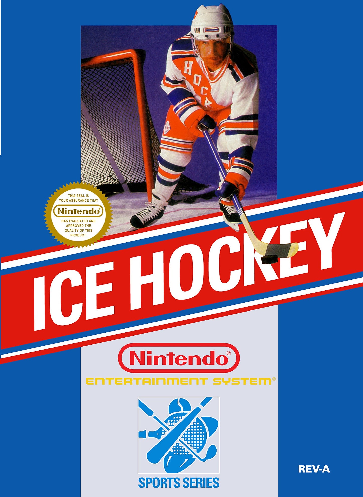 ICE HOCKEY  - NES (W/BOX)