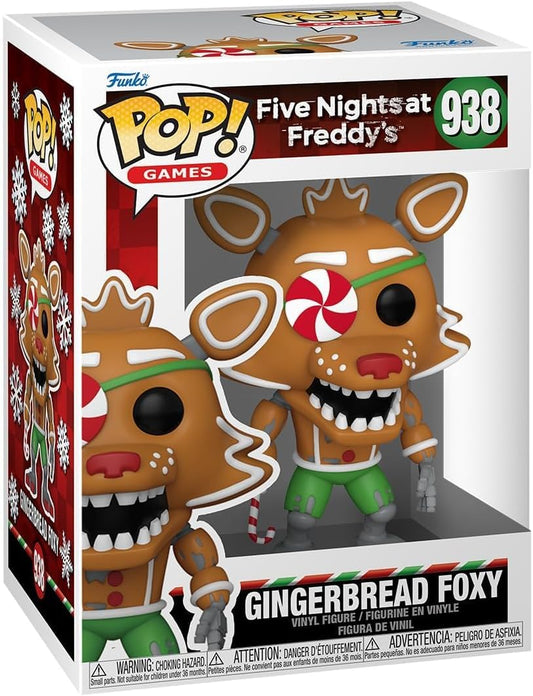 FIVE NIGHTS AT FREDDY'S: GINGERBREAD FOXY #938 - FUNKO POP!