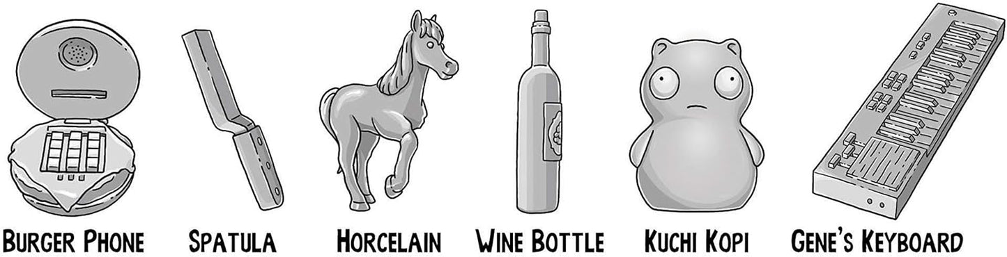 CLUE:BOB'S BURGERS - BOARD GAME