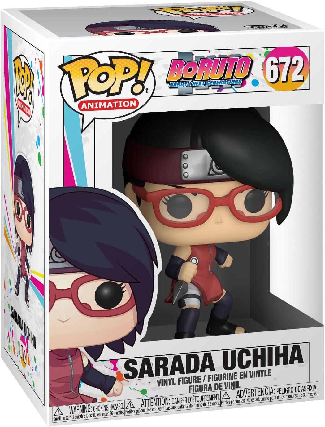 NARUTO: SHIPPUDEN: SARADA UCHIHA #672 - FUNKO POP!