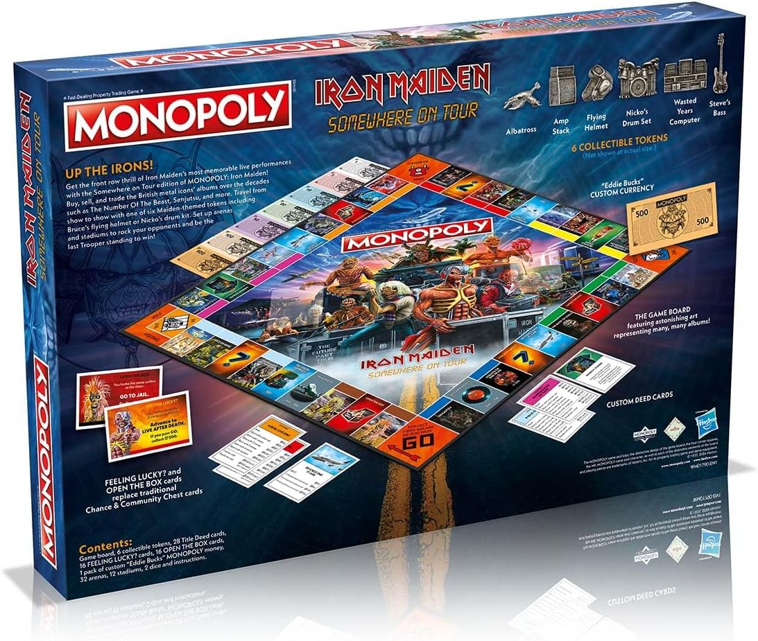 MONOPOLY: IRON MAIDEN - BOARD GAME