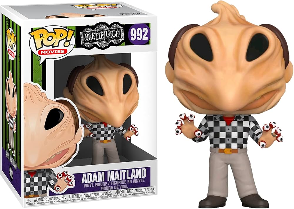 BEETLEJUICE: ADAM MAITLAND #994/BARBARA MAITLAND #993 - FUNKO POP!-SET OF 2