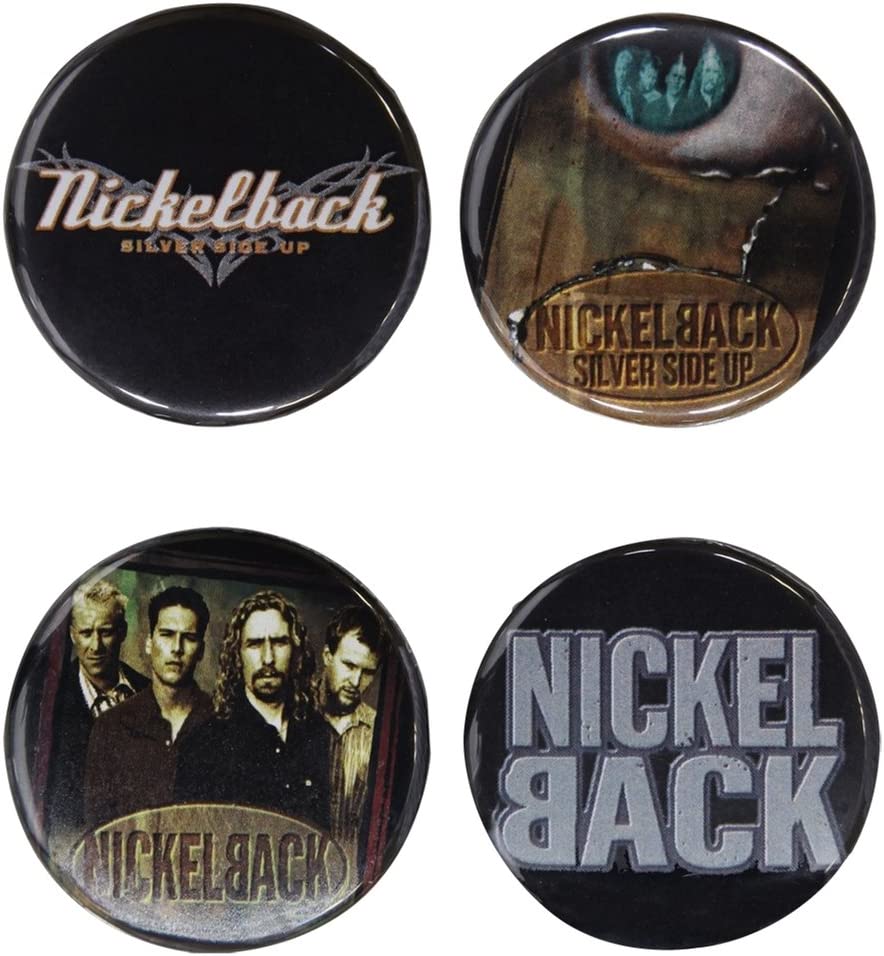 NICKELBACK - BUTTON SET OF 4