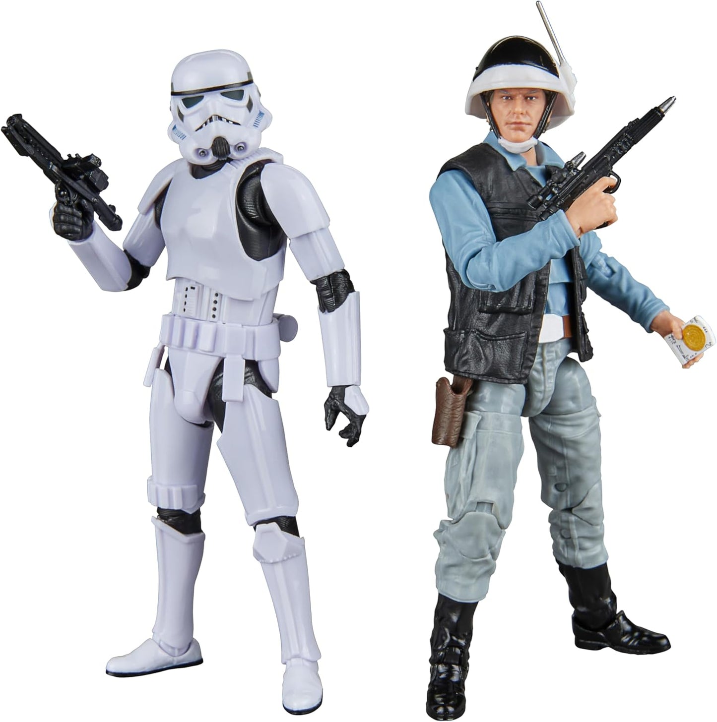 STAR WARS: REBEL TROOPER & STORM TROOPER (6") - BLACK SERIES