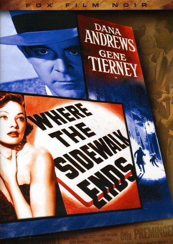 WHERE THE SIDEWALK ENDS (FOX FILM NOIR)