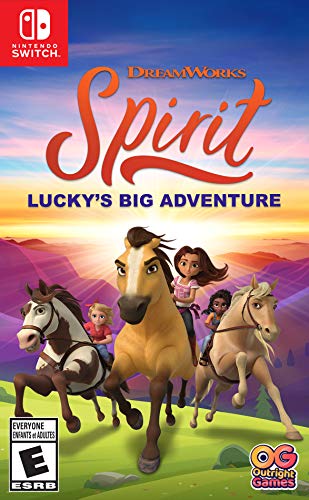 DREAMWORKS SPIRIT LUCKYS BIG ADVENTURE - NINTENDO SWITCH GAMES AND SOFTWARE