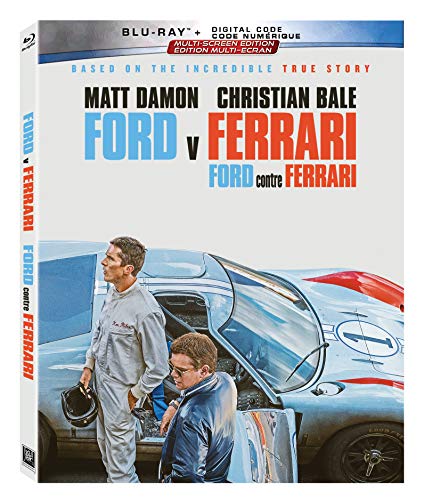 FORD V FERRARI (BD + DIGITAL CODE) [BLU-RAY] (BILINGUAL)