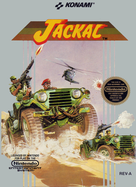 JACKAL  - NES (W/BOX)