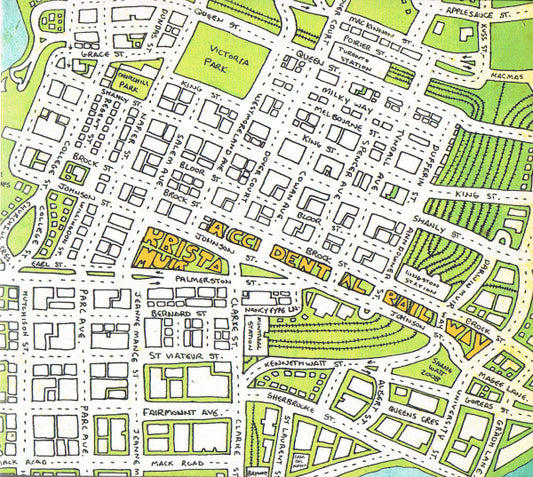 MUIR, KRISTA  - ACCIDENTAL RAILWAY