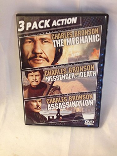 THE MECHANIC (1972)/ASSASSINATION (1987)/MESSENGER OF DEATH (1988)