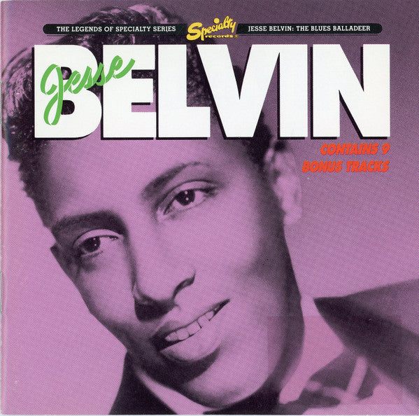 BELVIN, JESSE  - BLUES BALLADEEER