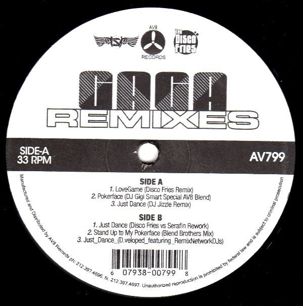 LADY GAGA  - GAGA REMIXES