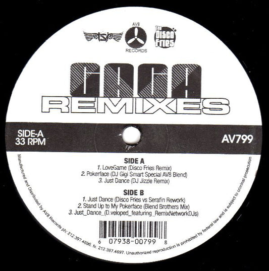 LADY GAGA  - GAGA REMIXES