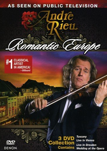 RIEU, ANDRE - DVD-ROMANTIC EUROPE