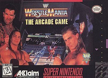 WWF WRESTLEMANIA: THE ARCADE GAME  - SNES