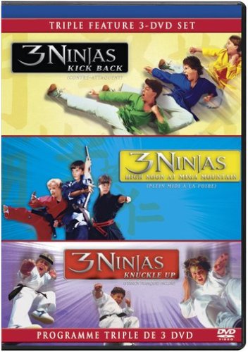 3 NINJAS KICK BACK/3 NINJAS: HIGH NOON AT MEGA MOUNTAIN/3 NINJAS KNUCKLE UP (MULTI FEATURE, 3 DISCS) BILINGUAL