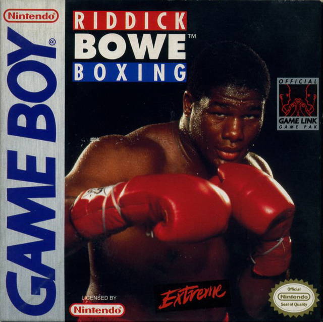 RIDDICK BOWE BOXING  - SNES (W/BOX & MANUAL)