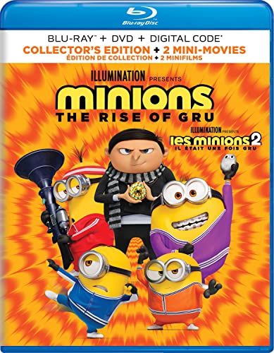 MINIONS: THE RISE OF GRU - COLLECTOR'S EDITION BLU-RAY + DVD + DIGITAL