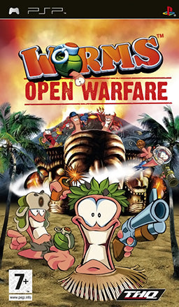 WORMS: OPEN WARFARE  - PSP