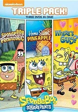 SPONGEBOB SQUAREPANTS - DVD-TRIPLE PACK:GOES PREHISTORIC/HOME SW