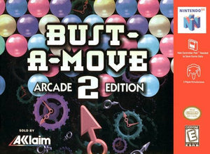 BUST-A-MOVE 2  - N64 (W/BOX & MANUAL)