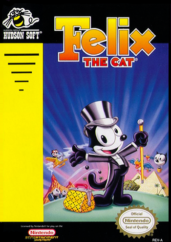 FELIX THE CAT  - NES (W/BOX)