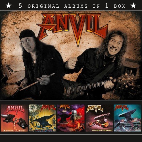 ANVIL - 5 ORIGINAL ALBUMS IN 1 BOX