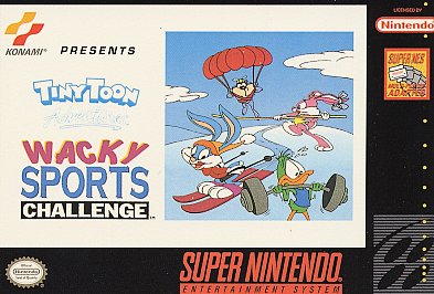 TINY TOON ADVENTURES: WACKY SPORTS CHALL  - SNES (W/BOX & MANUAL)
