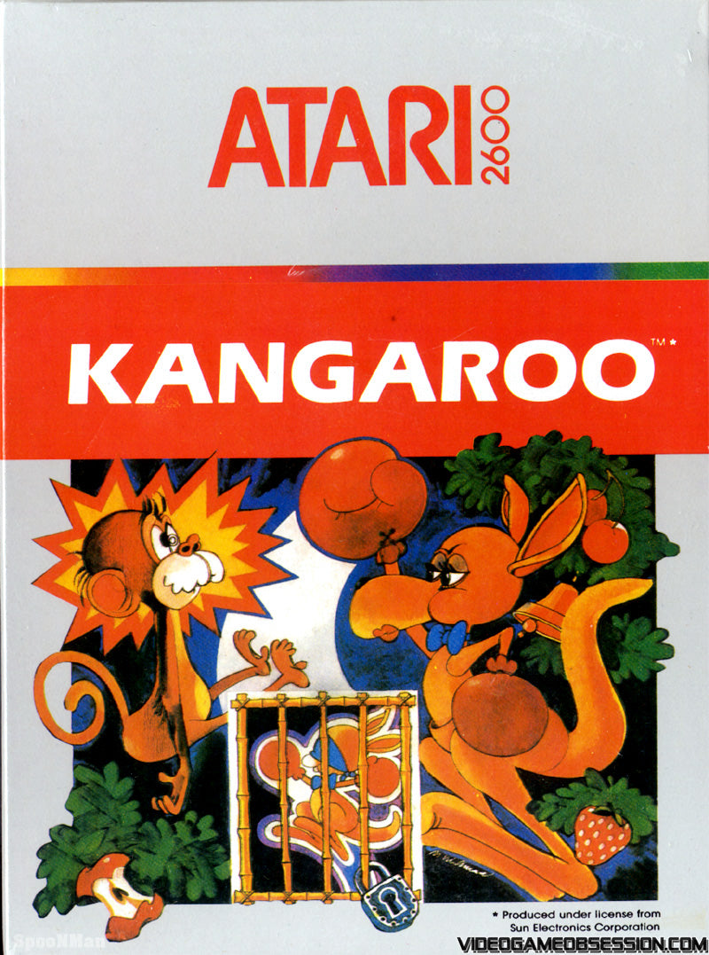 KANGAROO  - ATARI2600