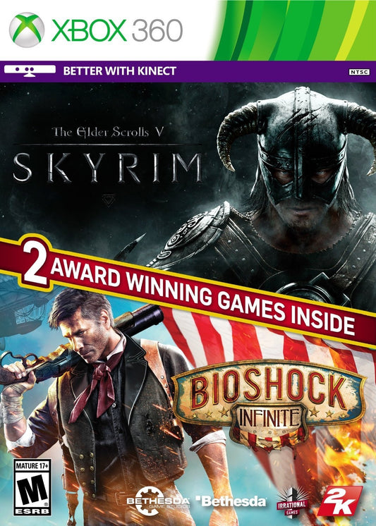 ELDER SCROLLS V/BIOSHOCK INFINITE BUNDLE  - XBX360
