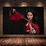 ASFDF HUA MULAN POSTER CLASSICAL MOVIE TV CANVAS PAINTING HOME DECOR POSTERS AND PRINTS PICTURES ON THE WALL LIVING ROOM DECOR