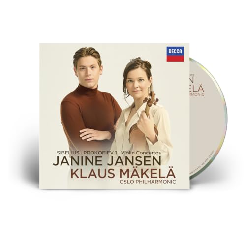 JANINE JANSEN, OSLO PHILHARMONIC ORCHESTRA, KLAUS MäKELä - SIBELIUS: VIOLIN CONCERTO; PROKOFIEV: VIOLIN CONCERTO NO. 1 (CD)